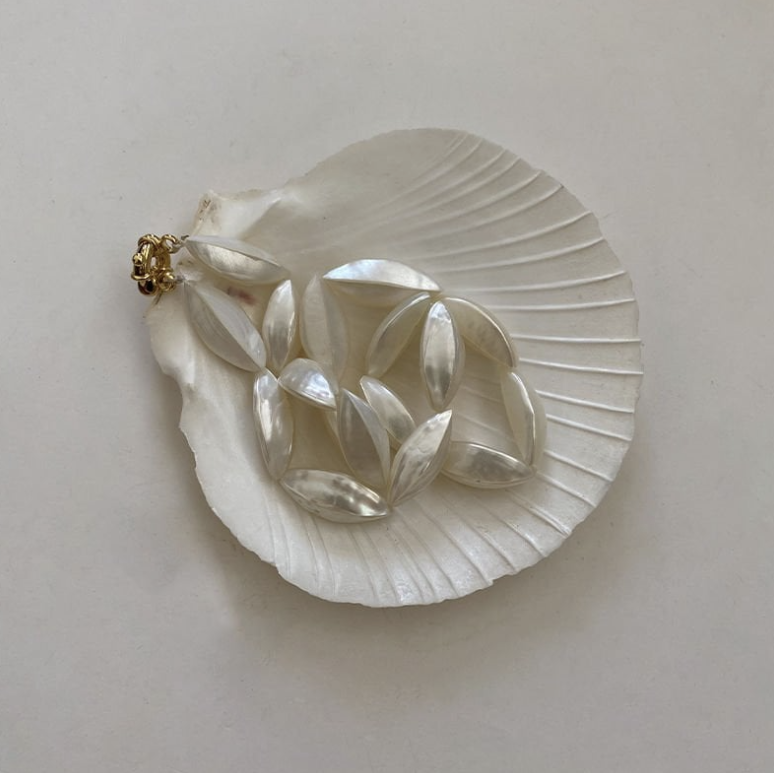 SEDEF - Collier Nacre d'Océan en Argent Massif 925
