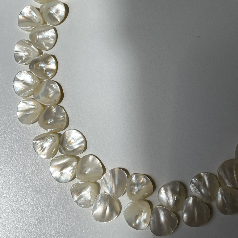 MURIEL - Collier Nacre d'Océan en Argent Massif 925